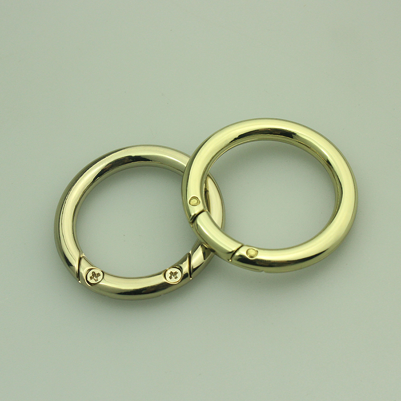 High quality whosale O rings, circles buckle, metal accessories