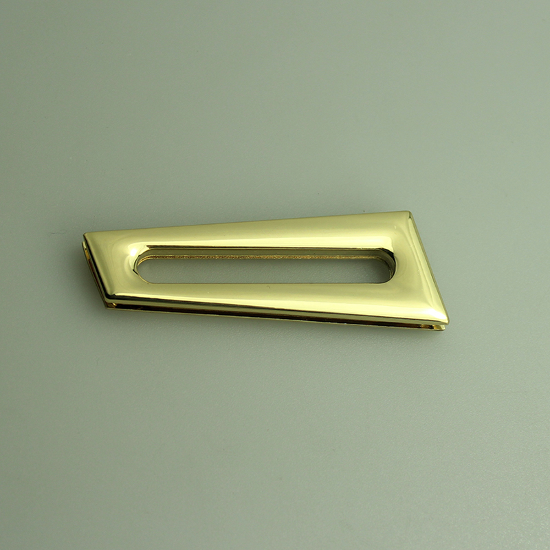 Gold plating fashion bag buckle, metal accessories